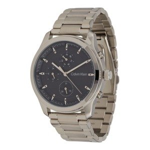 Calvin Klein Analogové hodinky tmavě modrá / stříbrná