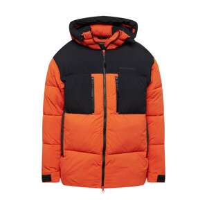 Didriksons Zimní bunda 'Hilmer 2' oranžová / černá