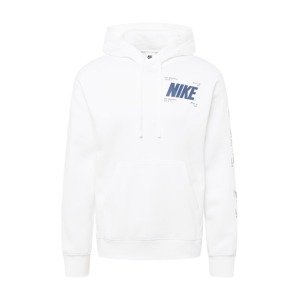 Nike Sportswear Mikina námořnická modř / modrá džínovina / bílá