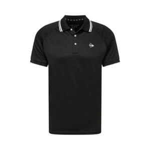 DUNLOP Funkční tričko černá / bílá