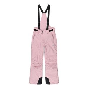4F Outdoorové kalhoty  světle růžová / černá