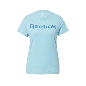 Reebok Sport Funkční tričko modrá / světlemodrá