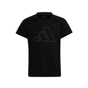 ADIDAS PERFORMANCE Funkční tričko 'Train' černá / bílá