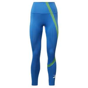 Reebok Sport Sportovní kalhoty 'Vector' modrá / kiwi / bílá