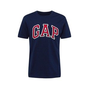 GAP Tričko 'BAS'  námořnická modř / červená / bílá