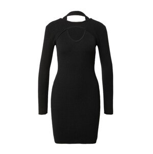 4th & Reckless Úpletové šaty 'MARSHALL' černá