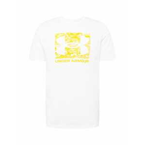 UNDER ARMOUR Funkční tričko žlutá / jasně oranžová / bílá