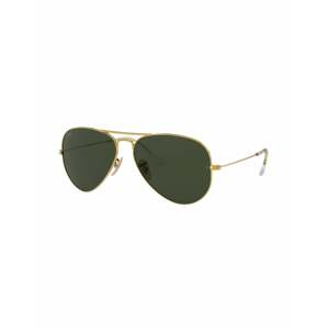 Ray-Ban Sluneční brýle 'Aviator'  zlatá / tmavě zelená