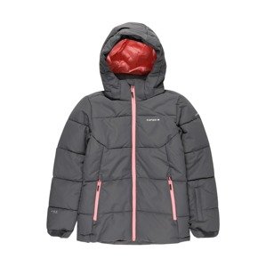 ICEPEAK Outdoorová bunda 'LORIS' grafitová / růžová