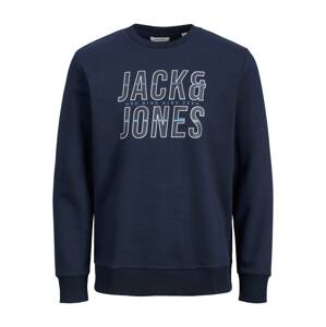 Jack & Jones Junior Mikina 'XILO'  modrá / námořnická modř / bílá