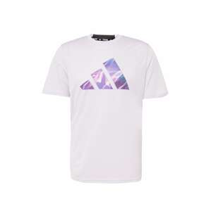 ADIDAS PERFORMANCE Funkční tričko fialová / pastelová fialová / offwhite