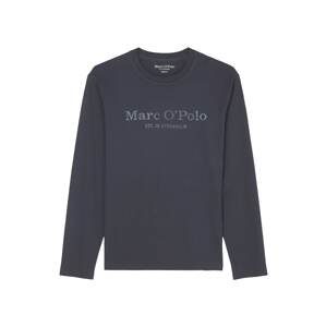Marc O'Polo Tričko námořnická modř / bílý melír
