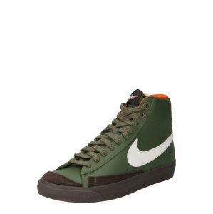 Nike Sportswear Kotníkové tenisky '77 VNTG' tmavě zelená / oranžová / černá / bílá