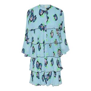 Y.A.S Košilové šaty 'Rosola' nebeská modř / světlemodrá / zelená / růžová