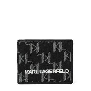 Karl Lagerfeld Peněženka  šedá / černá / bílá