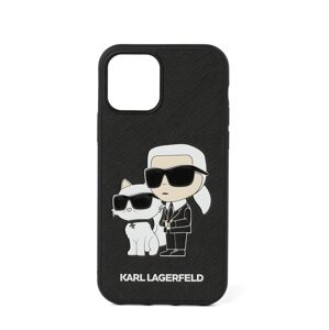 Karl Lagerfeld Pouzdro na smartphone ' Ikonik 2.0  iPhone 14 Pro Max'  béžová / černá / bílá