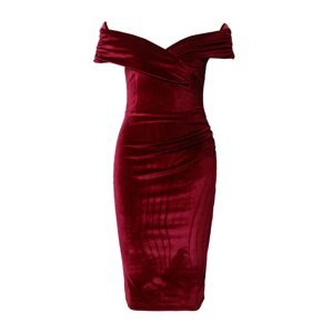 Sistaglam Koktejlové šaty 'MYLO' červenofialová