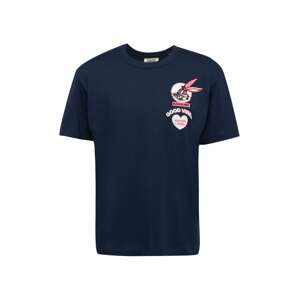 SCOTCH & SODA Tričko námořnická modř / růžová / bílá