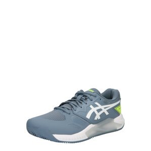 ASICS Sportovní boty 'CHALLENGER' chladná modrá / svítivě zelená / bílá