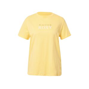 ROXY Tričko 'NOON OCEAN' okrová / jasně oranžová / bílá