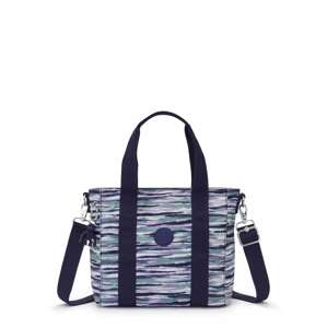 KIPLING Nákupní taška 'Asseni' tmavě modrá / mátová / světle růžová / bílá