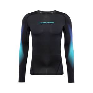 UNDER ARMOUR Funkční tričko 'Novelty' světlemodrá / fialkově modrá / černá