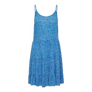 ONLY Letní šaty 'Maj Life' modrá / bílá