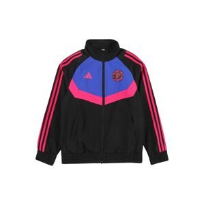 ADIDAS PERFORMANCE Sportovní bunda modrá / pink / černá