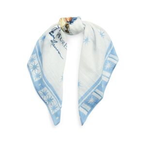 Polo Ralph Lauren Šátek 'DANA'  krémová / námořnická modř / světlemodrá / hnědá