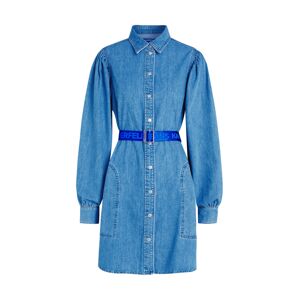 KARL LAGERFELD JEANS Košilové šaty modrá džínovina