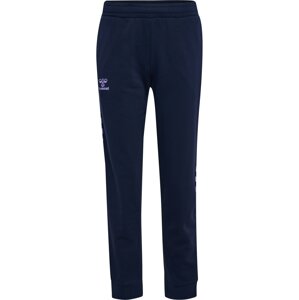 Hummel Sportovní kalhoty námořnická modř / fialová