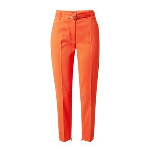 MORE & MORE Kalhoty s puky oranžově červená