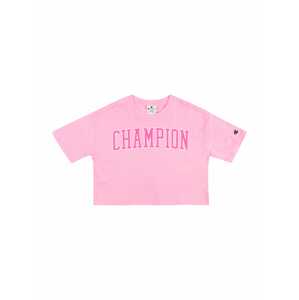 Champion Authentic Athletic Apparel Tričko modrá / pink / světle růžová / bílá