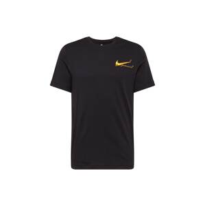 Nike Sportswear Tričko žlutá / oranžová / černá