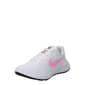 NIKE Běžecká obuv 'Revolution 6' pink / bílá