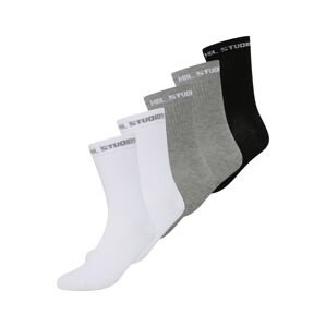BURTON MENSWEAR LONDON Ponožky  šedý melír / černá / bílá