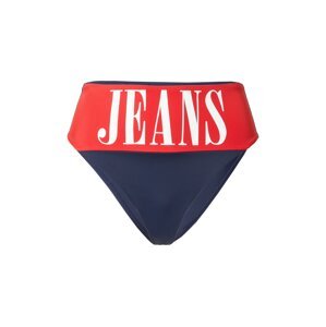 Tommy Jeans Spodní díl plavek 'Cheeky'  marine modrá / červená / bílá