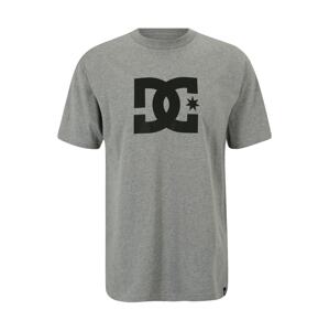 DC Shoes Funkční tričko 'STAR'  šedý melír / černá