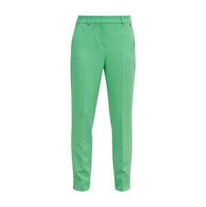 COMMA Kalhoty s puky  trávově zelená