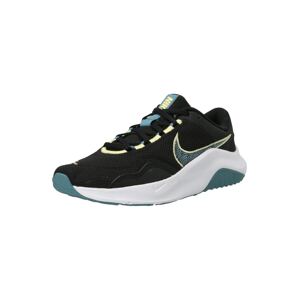 NIKE Sportovní boty 'Legend 3' kouřově modrá / pastelově žlutá / černá
