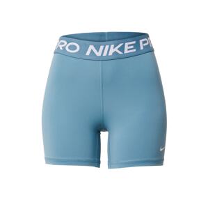 NIKE Sportovní kalhoty  modrá džínovina / bílá