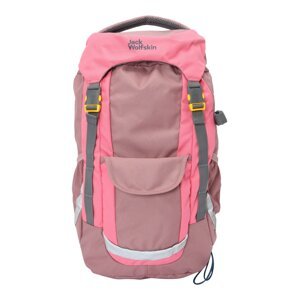 JACK WOLFSKIN Sportovní batoh 'Kids Explorer 20'  šedá / bledě fialová / světle růžová