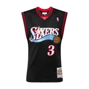 Mitchell & Ness Tričko 'Philadelphia 76ers Allen Iverson' modrá / červená / černá / bílá