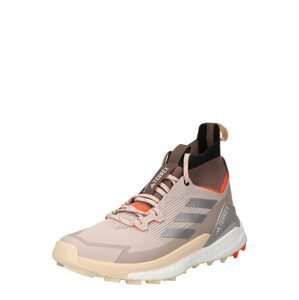 ADIDAS TERREX Sportovní boty 'Free Hiker 2.0' hnědá / šedá / šedobéžová / oranžová