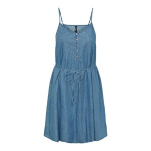 PIECES Letní šaty 'Kada' modrá džínovina