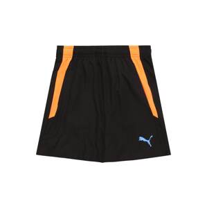 PUMA Sportovní kalhoty 'LIGA'  modrá / oranžová / černá