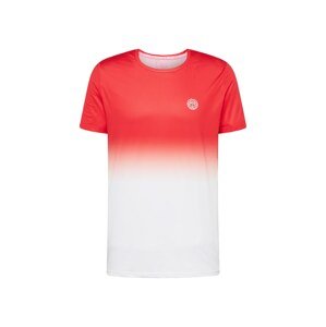 BIDI BADU Funkční tričko červená / bílá