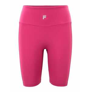 FILA Sportovní kalhoty 'RAKANDA' stříbrně šedá / pink