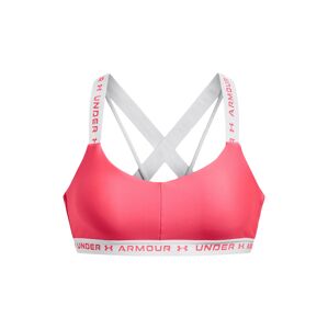 UNDER ARMOUR Sportovní podprsenka pink / bílá