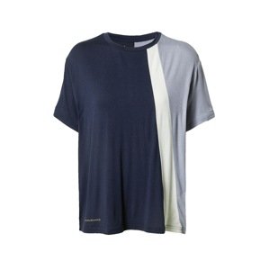 ENDURANCE Funkční tričko 'Carla' námořnická modř / chladná modrá / bílá